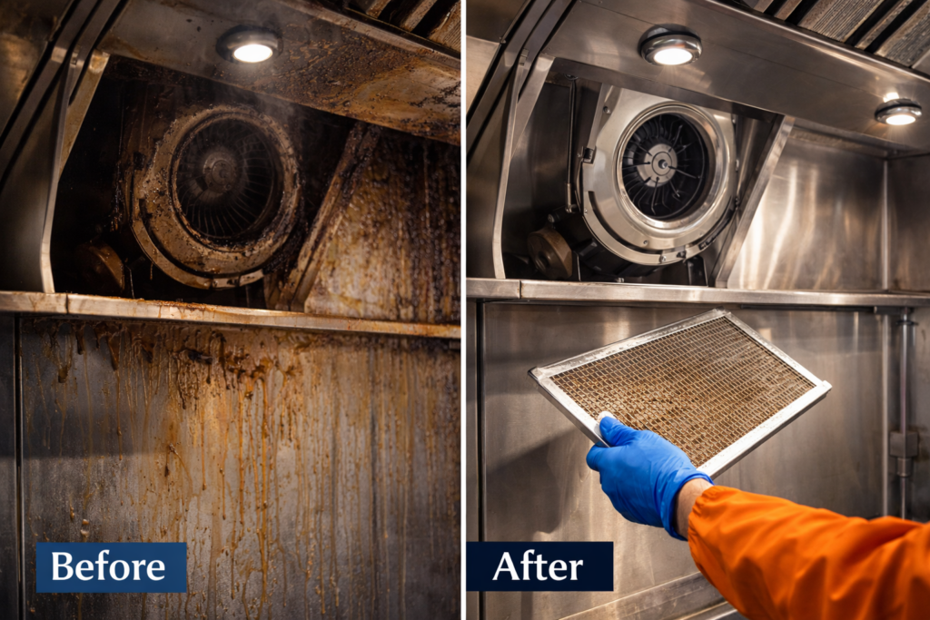 Canopy and Hood Cleaning Manchester