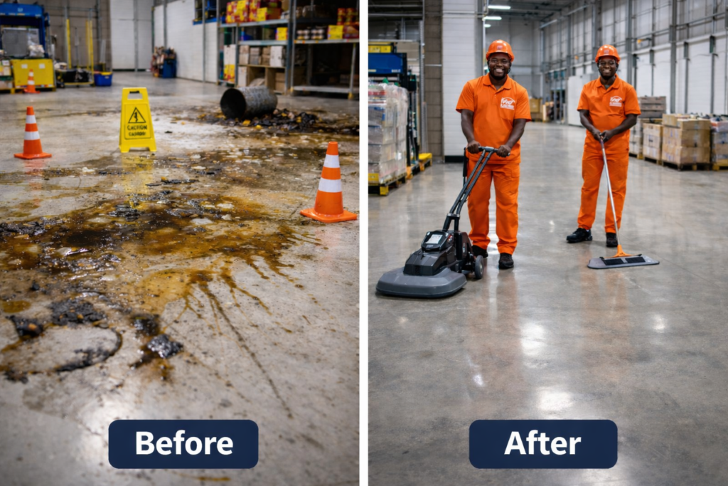 Industrial Cleaning Manchester, Industrial Floor Cleaning Manchester